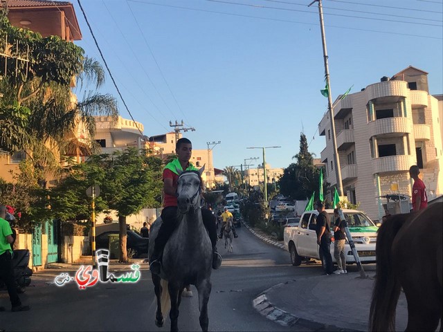 فيديو : الخياله القسماوية تجوب شوارع المدينة في مسيرة احتفالية بقدوم شهر رمضان المبارك 